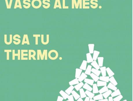 Campaña reducción de vasos térmicos desechables Campaña reducción de vasos térmicos desechables