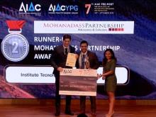 ITAM students win 2nd place in the 7th AIAC PRE-MOOT