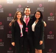 ITAM students successfully pass to the finals of the Hult Prize 2017