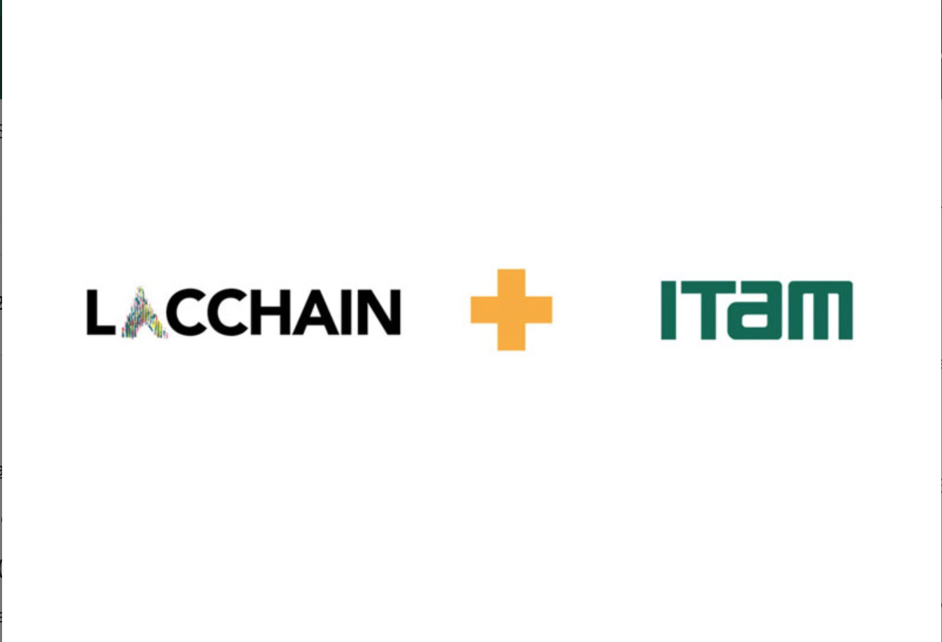 Póster ITAM joins the LACChain Global Alliance
